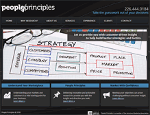 Tablet Screenshot of people-principles.com